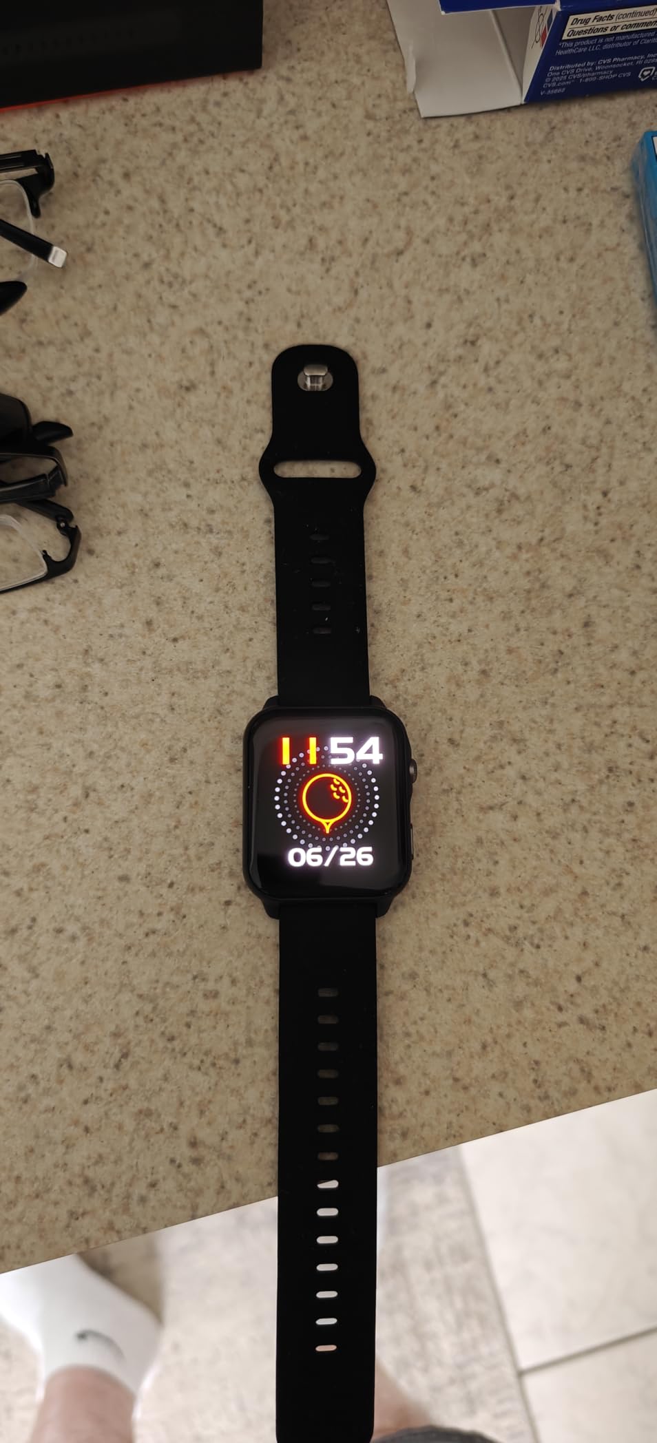 NAVO W1 Golf GPS Watch – Front, Middle & Back Distances, Hazard Tracking, No Subscription customer photo 2