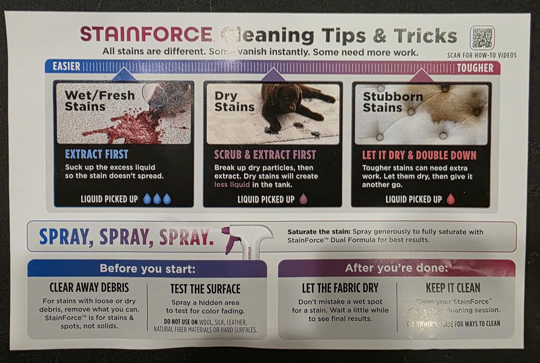Shark StainForce Cordless Stain, Odor & Urine Remover, 1 Tool, HX095BRN customer photo 1