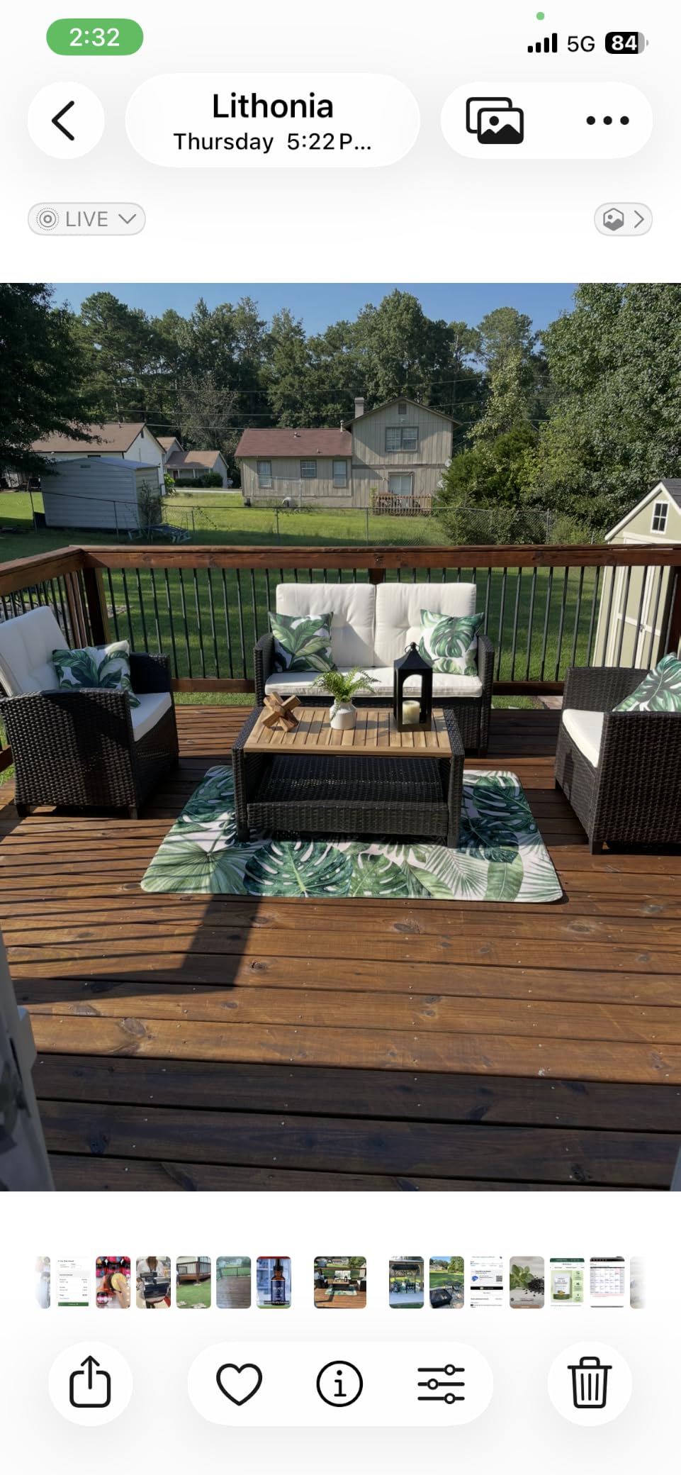 Wisteria Lane 4 Piece Outdoor Wicker Patio Furniture Set for All Weather customer photo 1