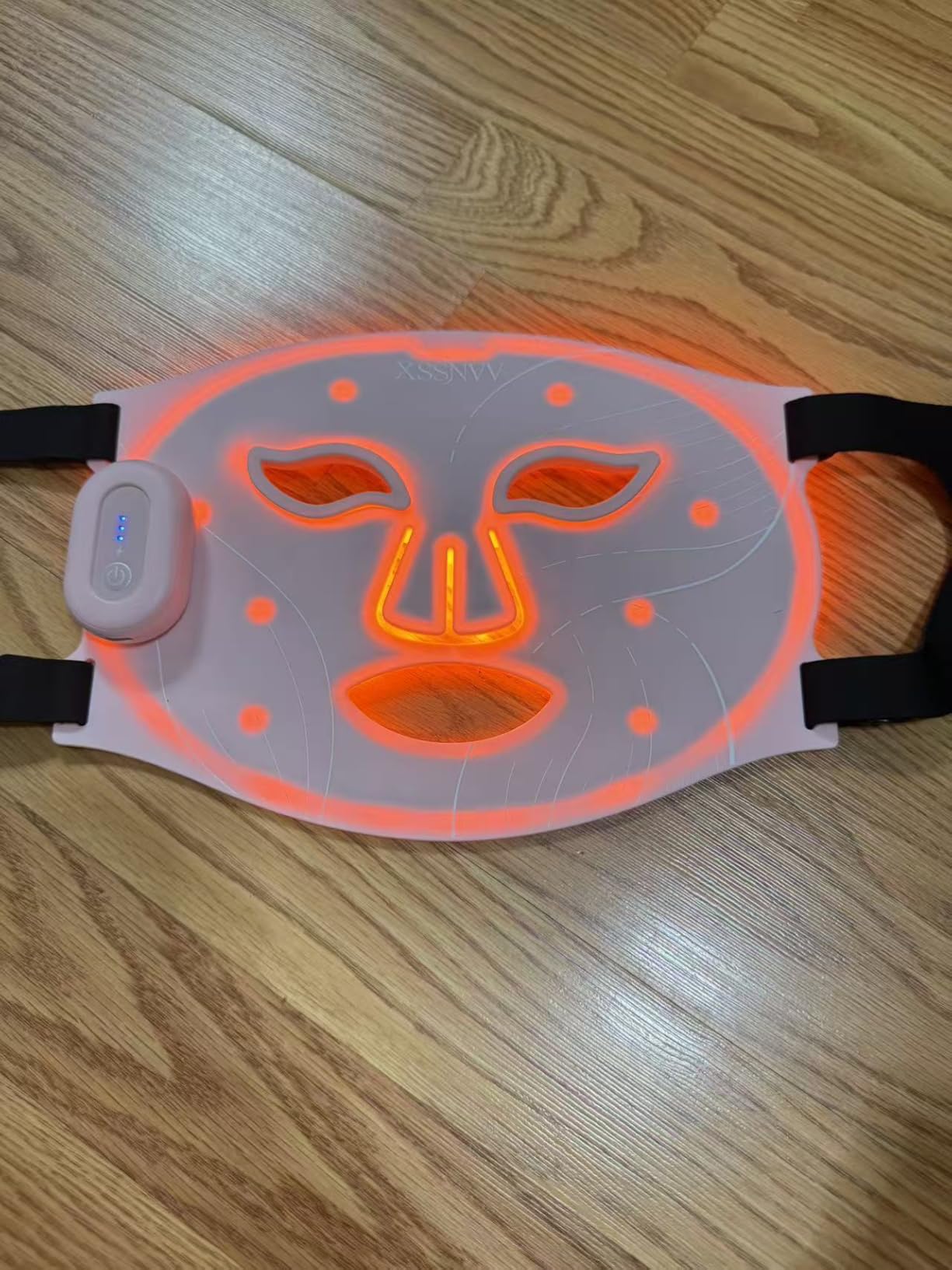 Red Light Therapy Mask for Face, Wireless LED Face Mask, 272 LEDs | 850nm Infrared & Red Light Therapy for Wrinkles, Fine Lines & Skin Firming, 4 Modes, 10-Min Timer, Cordless & Rechargeable customer photo 2