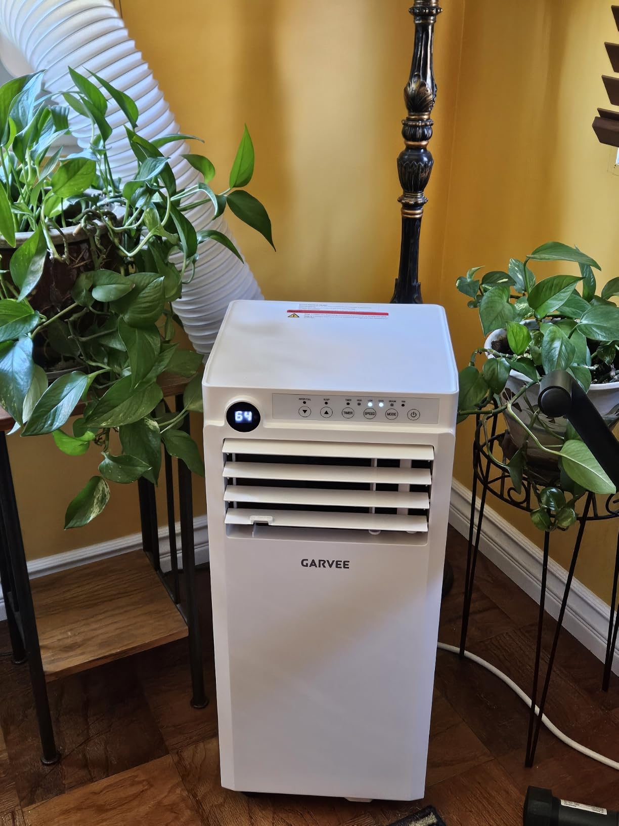 14,000 BTU Portable Air Conditioner, 4-IN-1 Portable AC Unit for Large Rooms Up to 750 Sq. Ft. with Cooling, Dehumidifier, Fan, Sleep, Auto Swing, LED Display, 24H Timer, Remote & Installation Kits customer photo 2