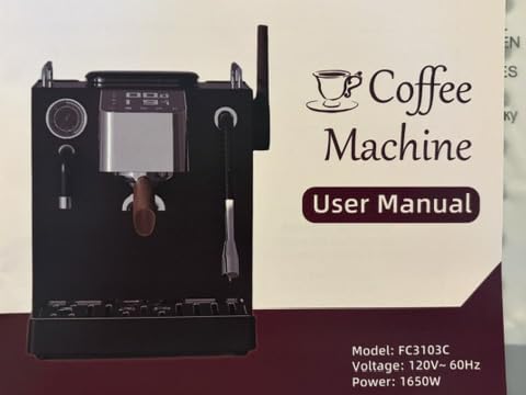 AMZCHEF 9 Bar OPV Espresso Machine with Automatic Milk Frother, Dual Boiler customer photo 1
