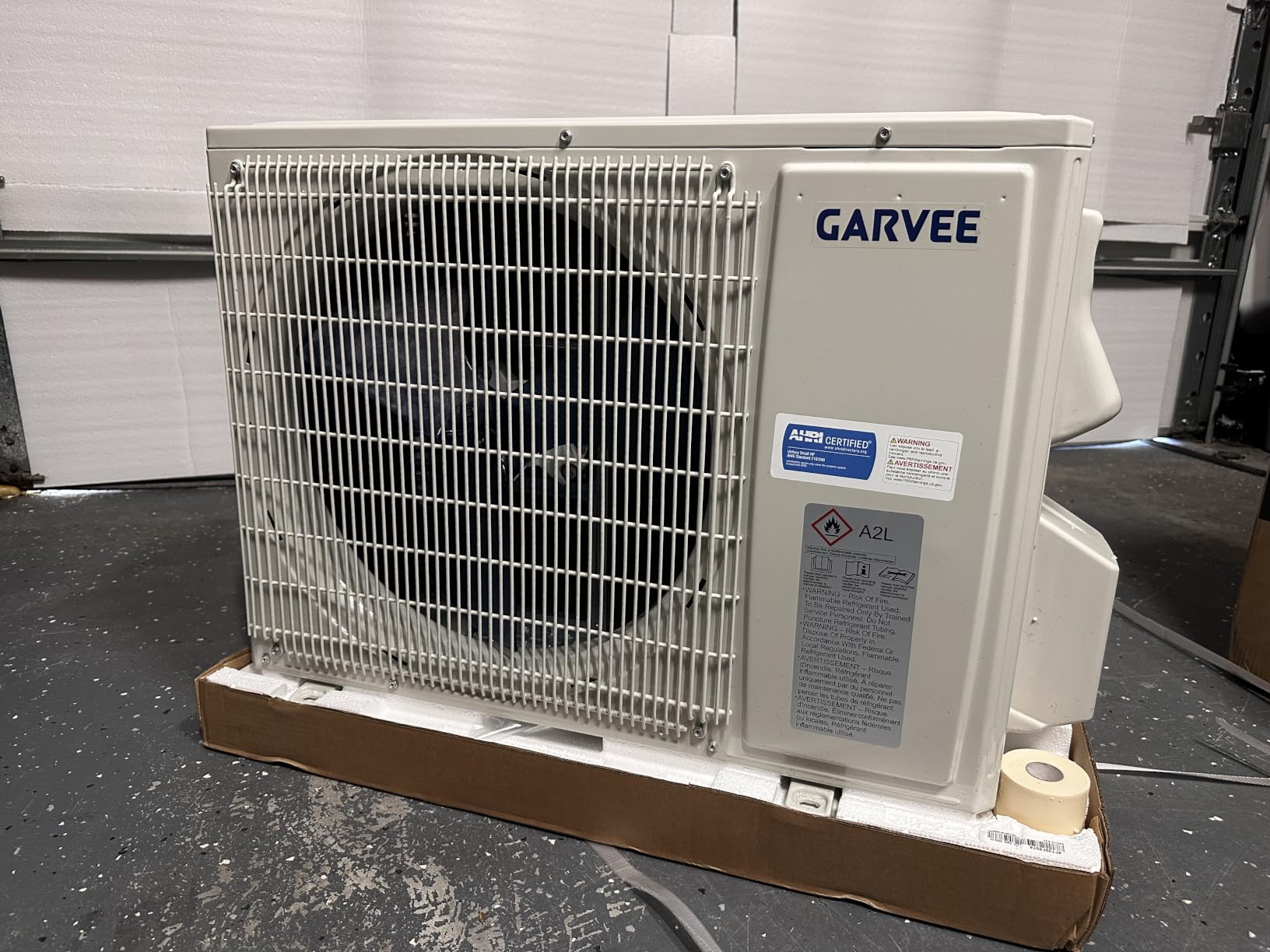 Garvee 9,000 BTU Mini Split Air Conditioner with Heat Pump, 18.5 SEER, Cools Up to 750 Sq. Ft, Energy Efficient Inverter AC with Installation Kit & Remote, Ductless AC Unit with Pre-Charged Condenser customer photo 1