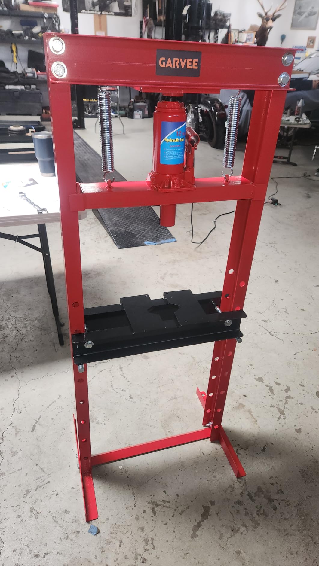 Garvee 20Ton Hydraulic Shop Press H-Frame Floor Shop Press customer photo 2