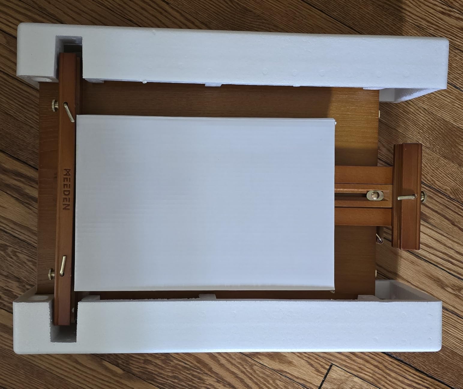 MEEDEN Portable French Easel for Painting: Beech Wood Plein Air Art Easel customer photo 1