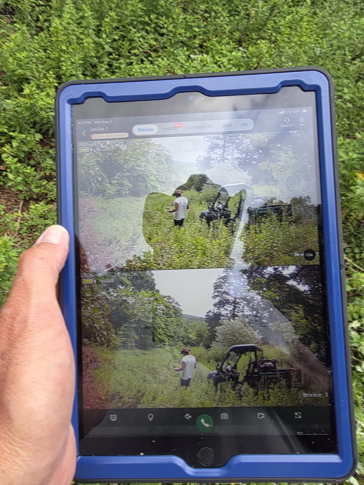 Cellular Trail Camera, 4G LTE Dual Lens Game Camera 360° Live Streaming customer photo 1