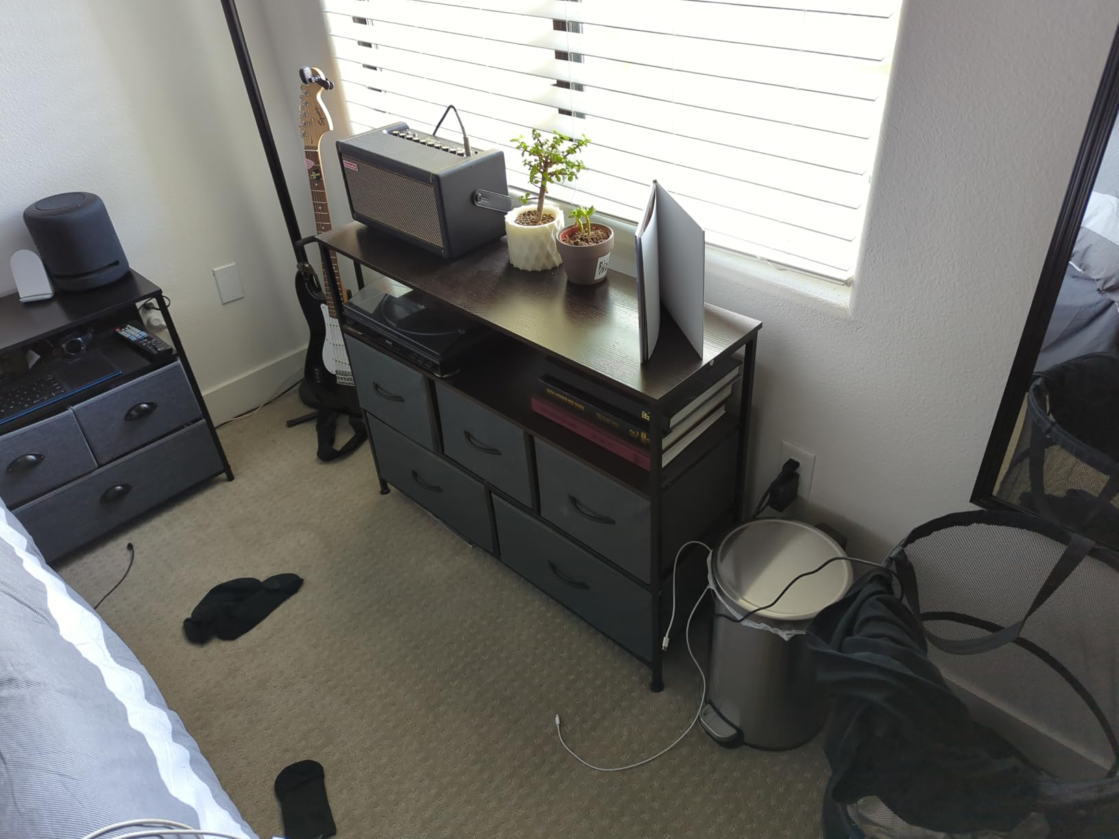 WLIVE 6 Drawer Dresser for Bedroom,59