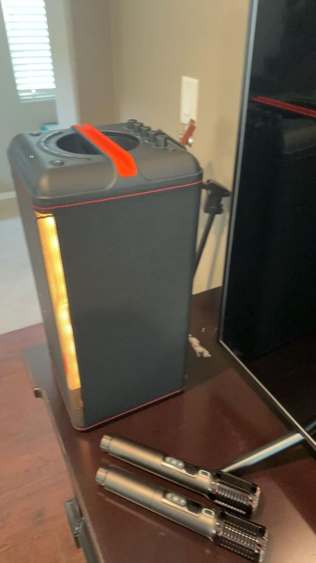 Karaoke Machine for Adults, 500W Party Speaker with Dual 6.5