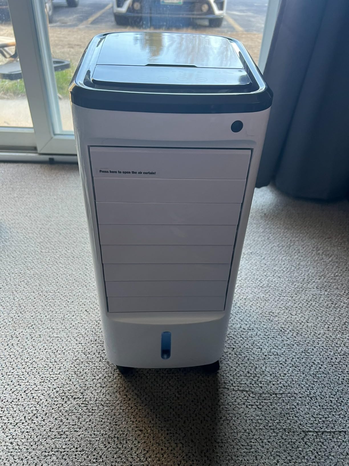Windowless Air Conditioner Portable 1800CFM w/4 Modes&3 Speeds, 15H Timer, 3 Gal Tank for 24H Cooling 600Sq.Ft, 120°Swing Swamp Cooler Air Conditioner, Evaporative Air Cooler No Hose for Room customer photo 1