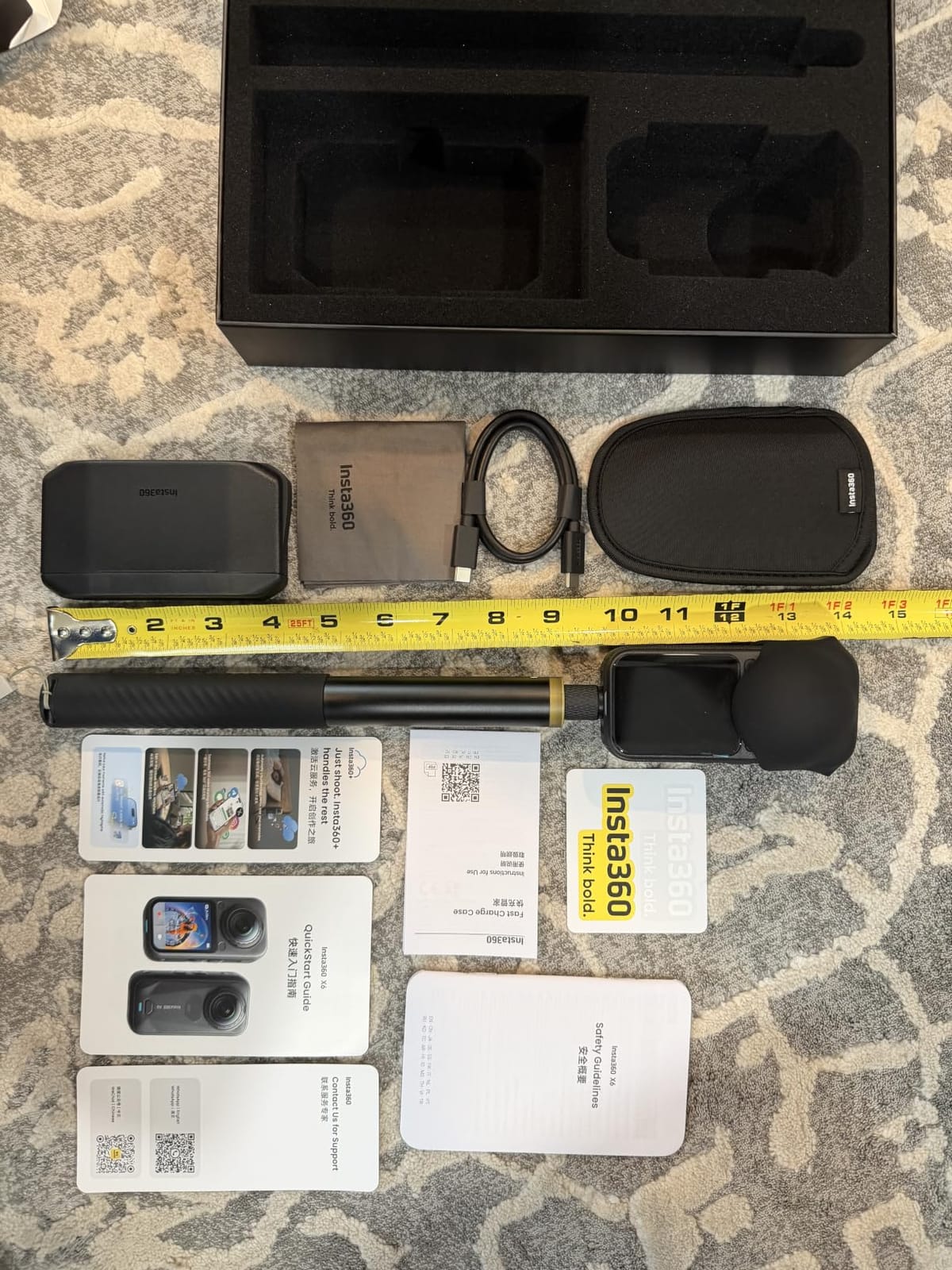 Insta360 X6 Essentials Bundle - 8K 360 Camera with 1/1.1'' Sensors customer photo 2