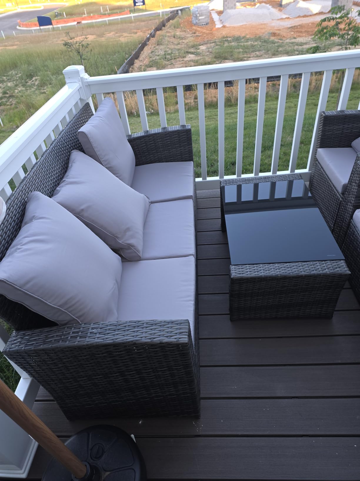 Wisteria Lane Patio Furniture Set, Wicker Outdoor Furniture for All Weather customer photo 1