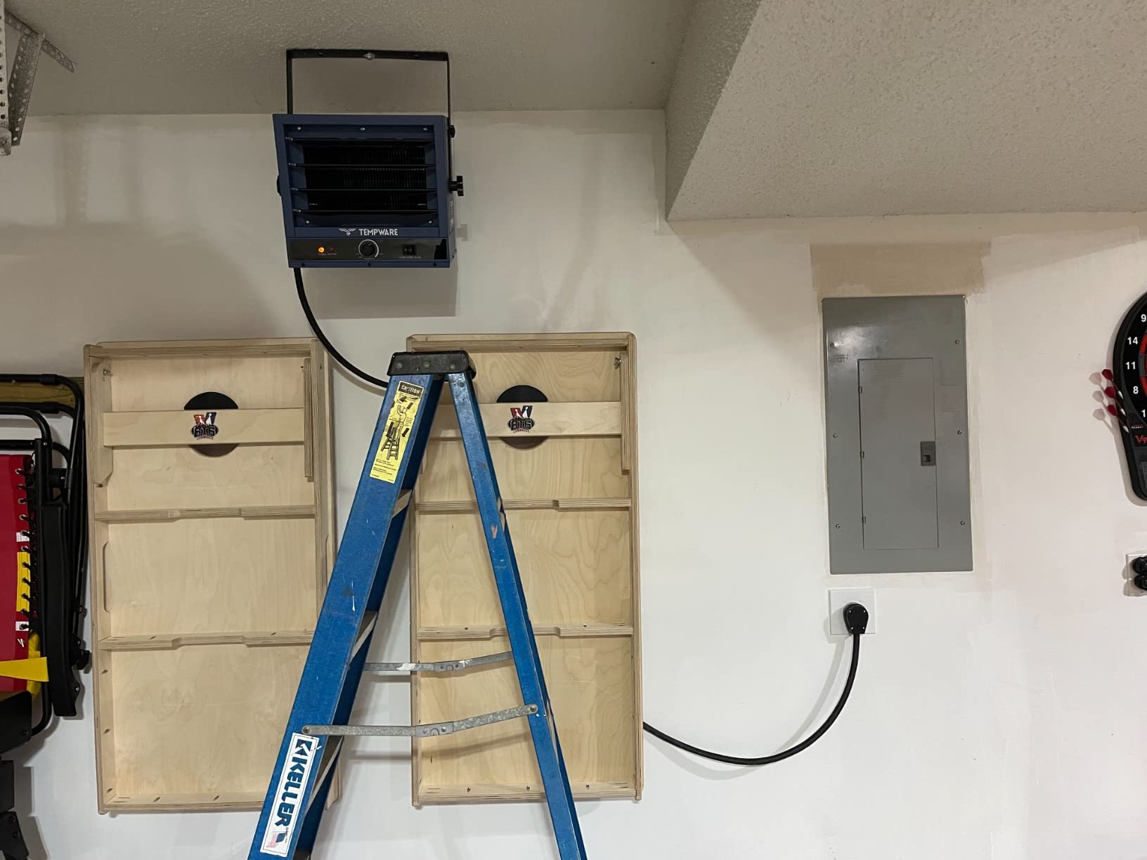 TEMPWARE 7500W Electric Garage Heater, 240V Hardwired Heater, 2026 Upgraded customer photo 1