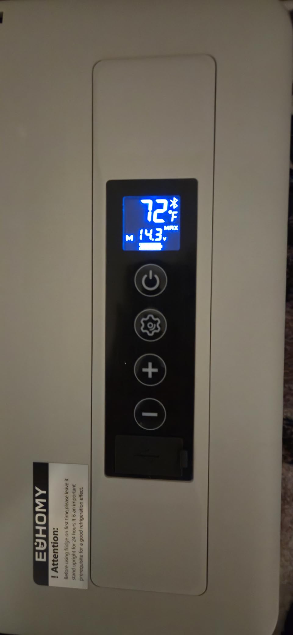 EUHOMY 23QT 12 Volt Refrigerator, -4℉~68℉ Electric Cooler for Car customer photo 1