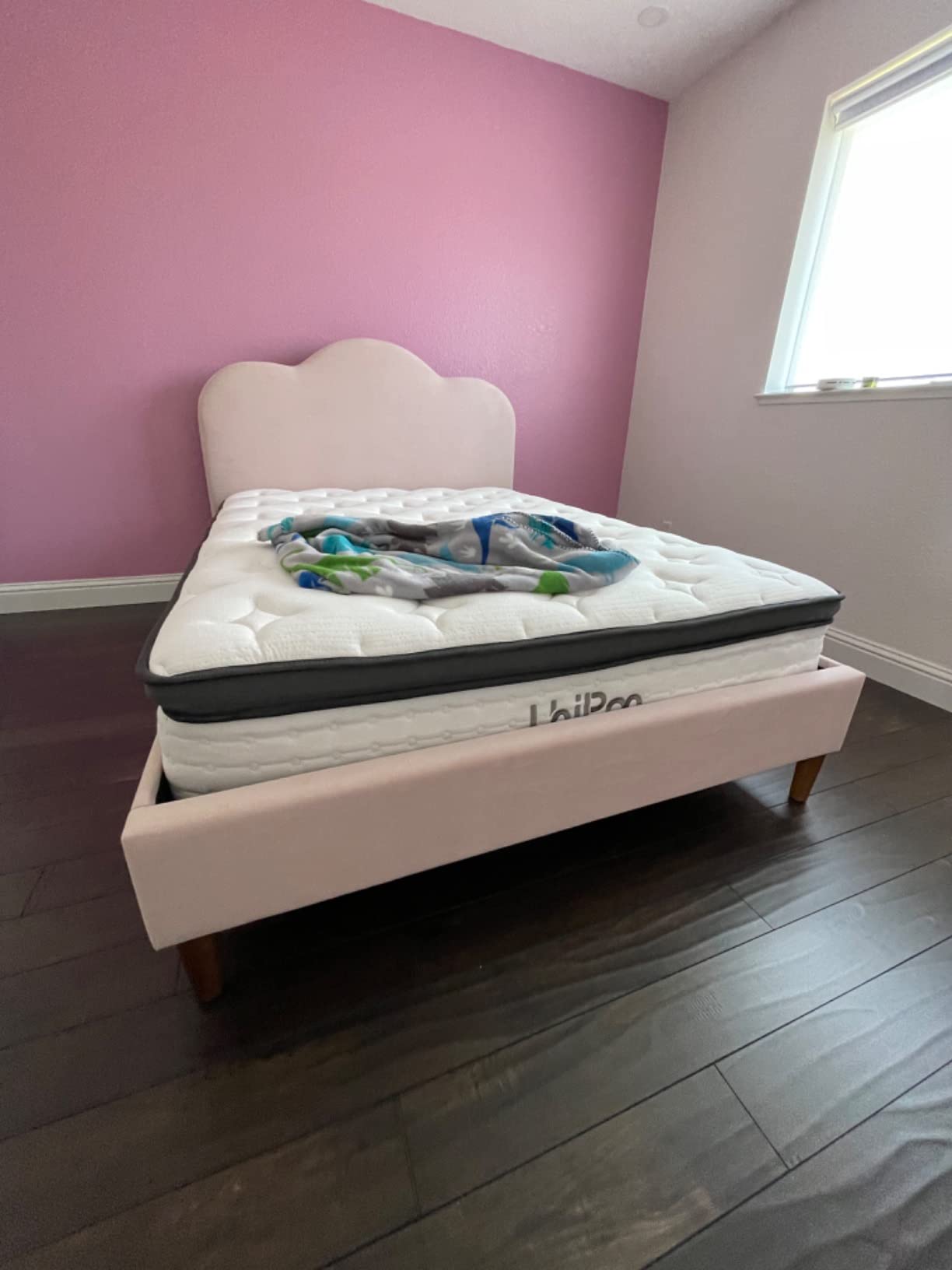 14 inch Queen Size Mattress, Hybrid Mattress in a Box with Zoned Lumbar Support for Side Sleepers, Pressure Relief, Fiberglass Free, 365 Nights Trial, 10 Years Warranty customer photo 2