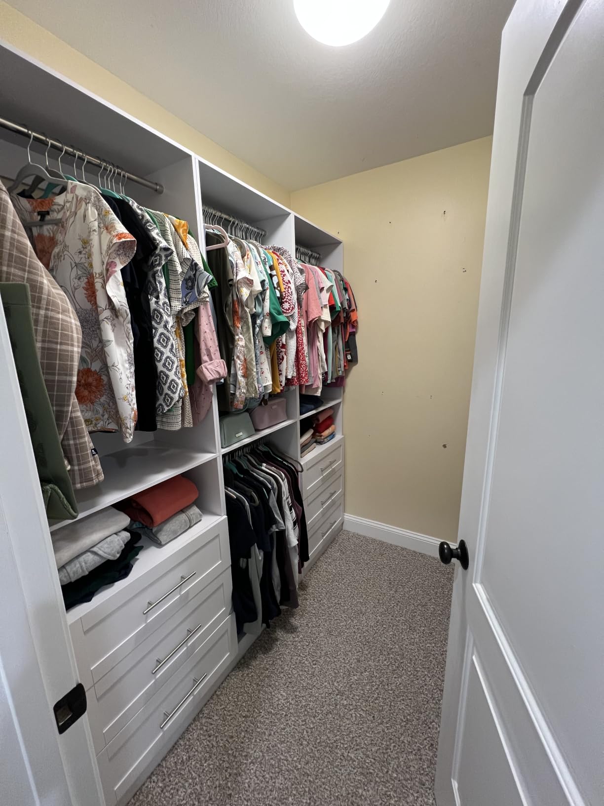 Fastgo Corner Closet System with 6 Shelves (4 Adjustable with 20 Height Options), 39.4