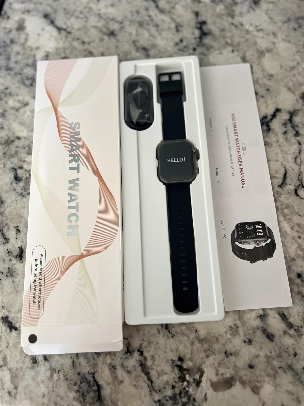 Smart Watch with Alexa Built-in, 1.83