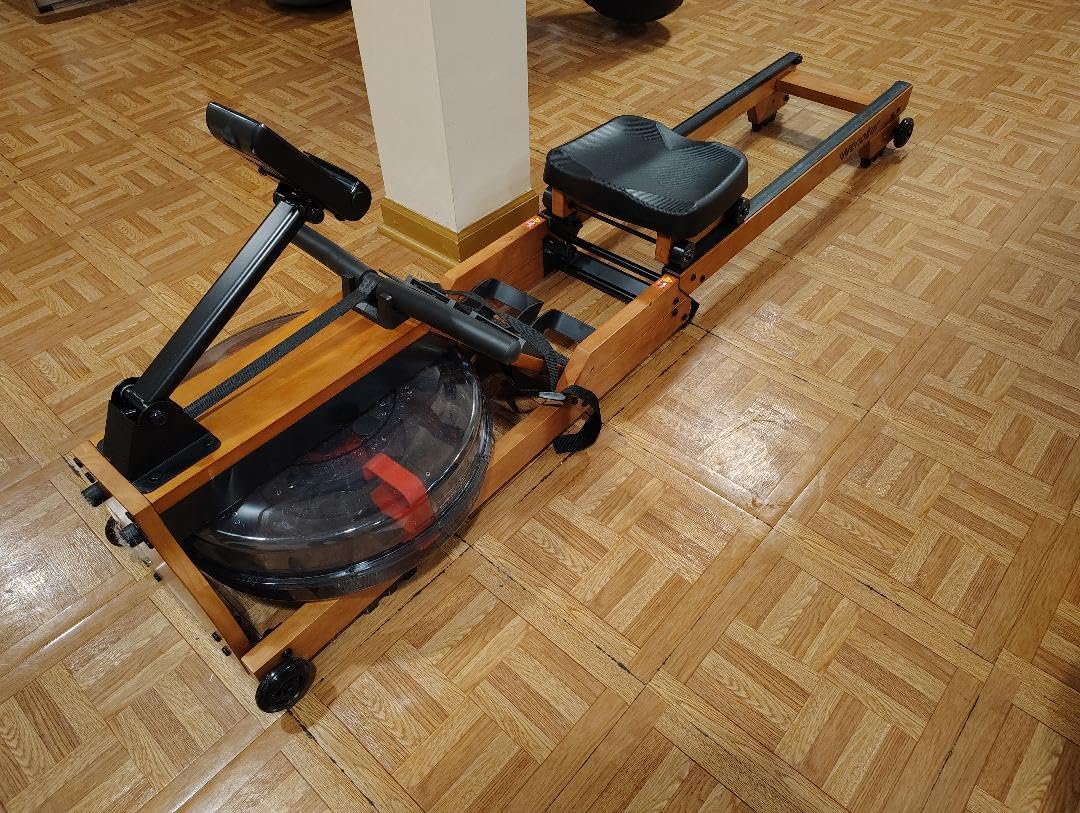 Wenoker Water Rowing Machine, Foldable Saving,Immersive Water Rower customer photo 1