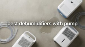 best dehumidifiers with pump