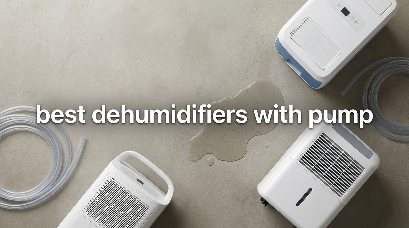 best dehumidifiers with pump