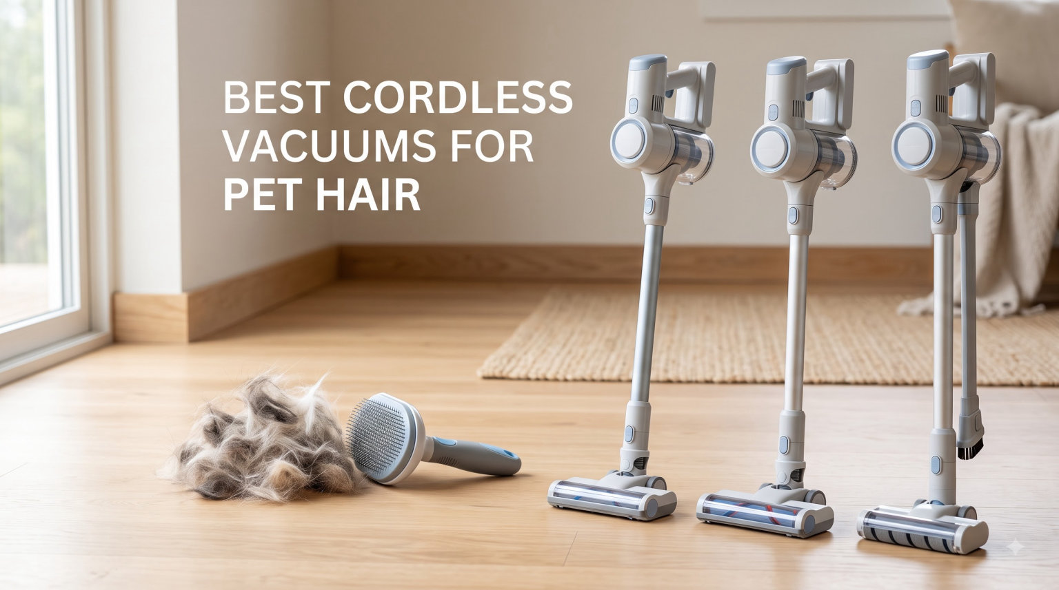 best cordless vacuums for pet hair