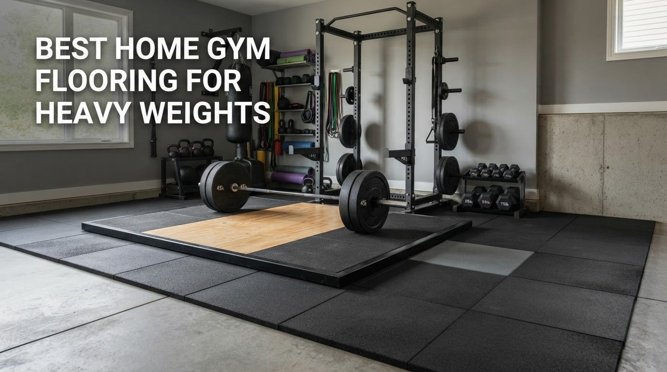 best home gym flooring for heavy weights