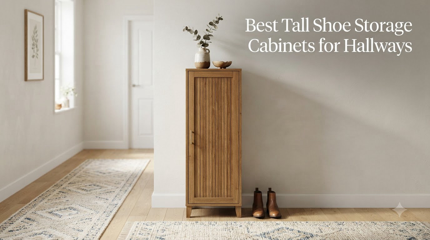 Best Tall Shoe Storage Cabinets for Hallways