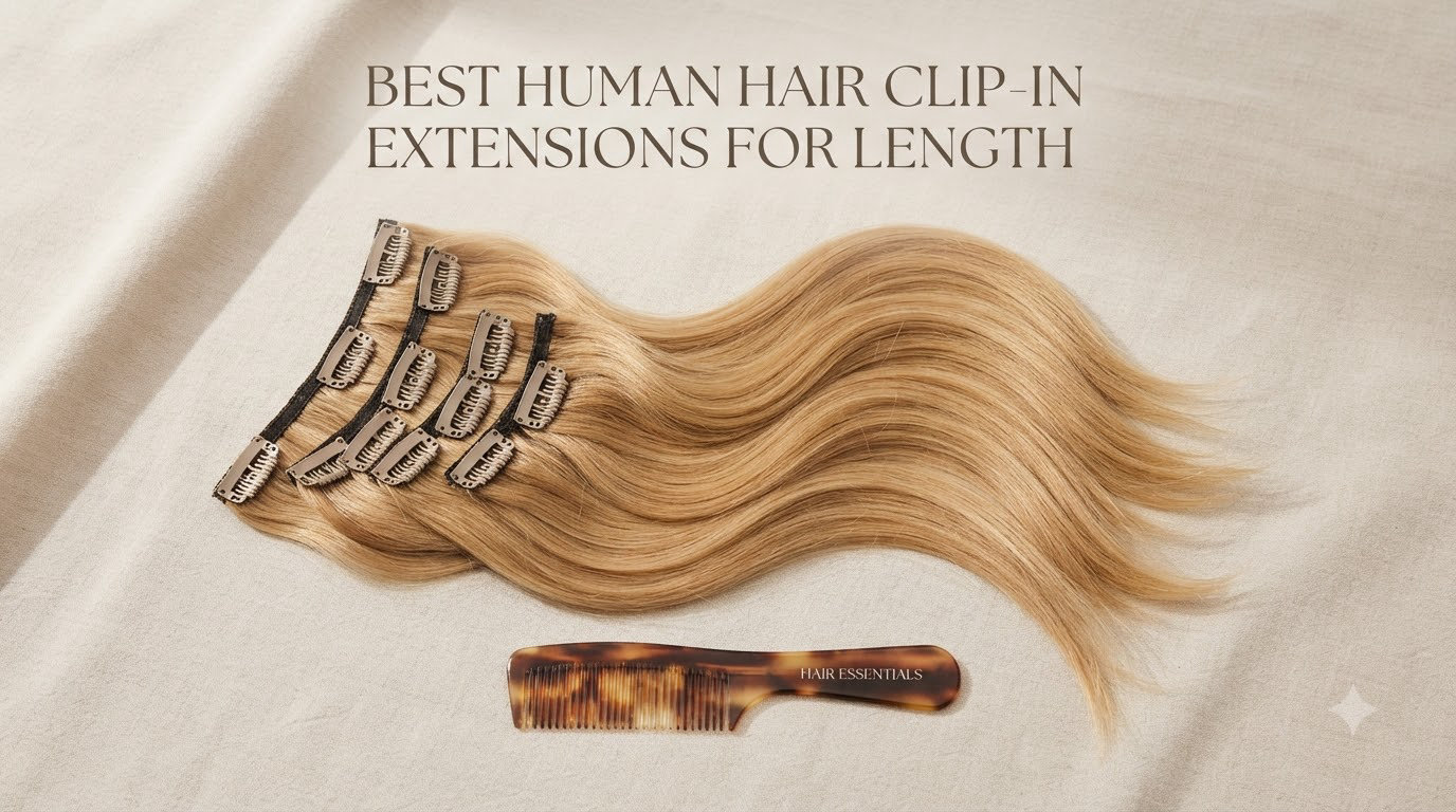 Best Human Hair Clip-In Extensions for Length