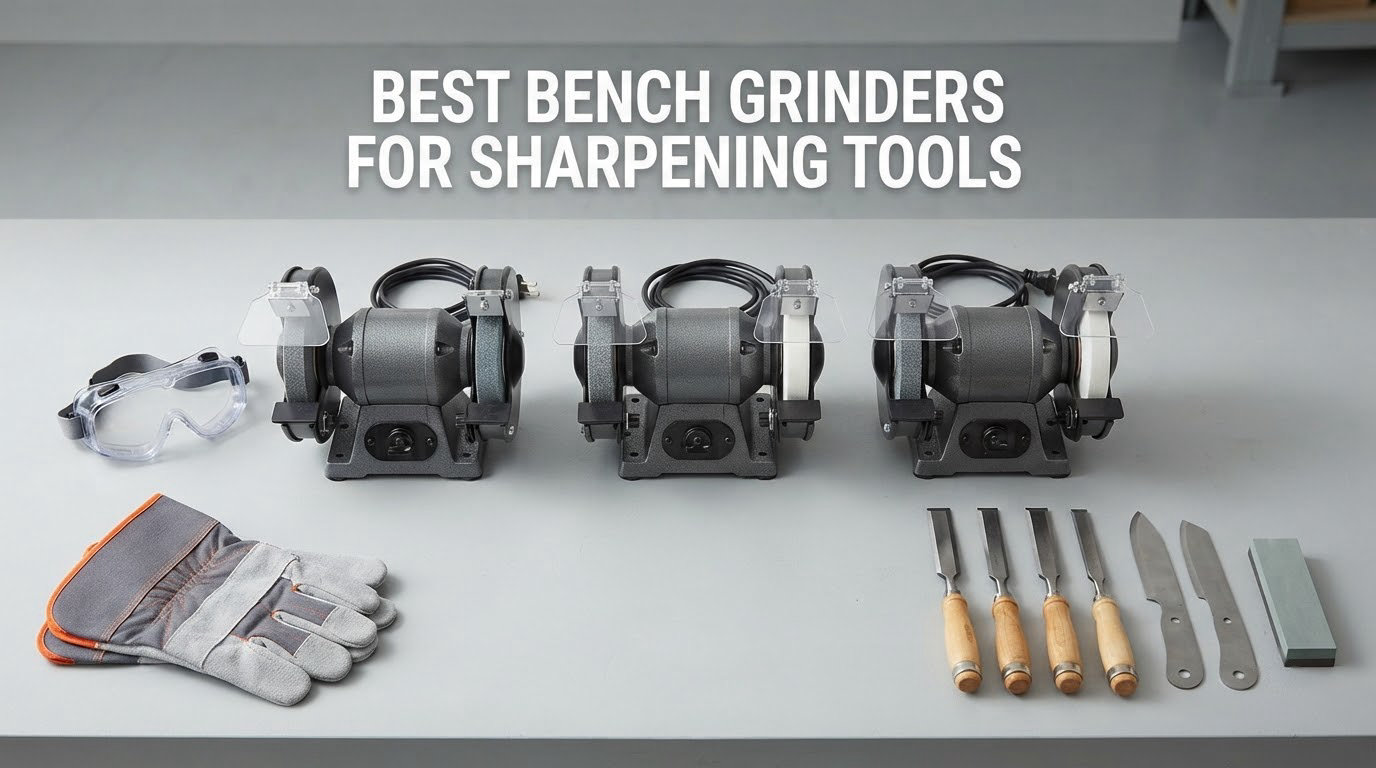 best bench grinders for sharpening tools