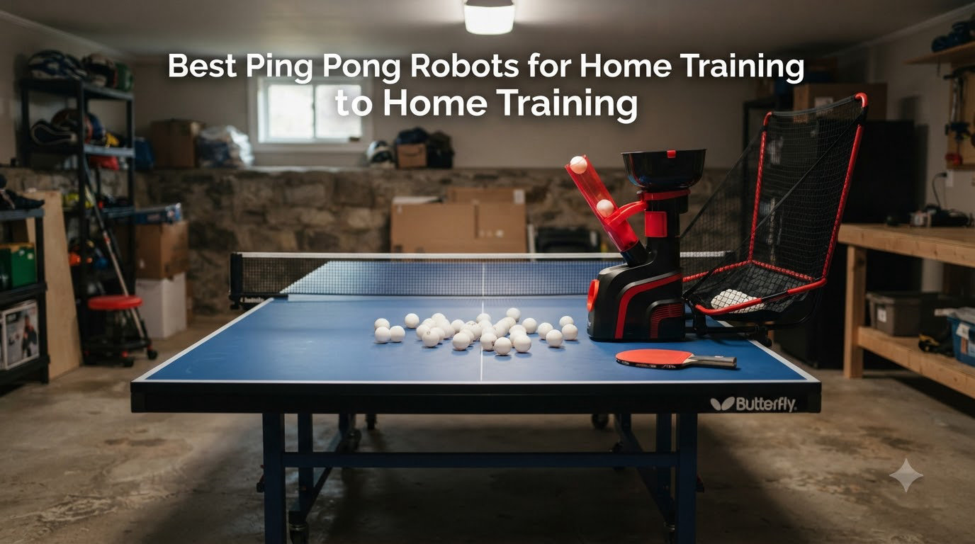Best Ping Pong Robots for Home Training