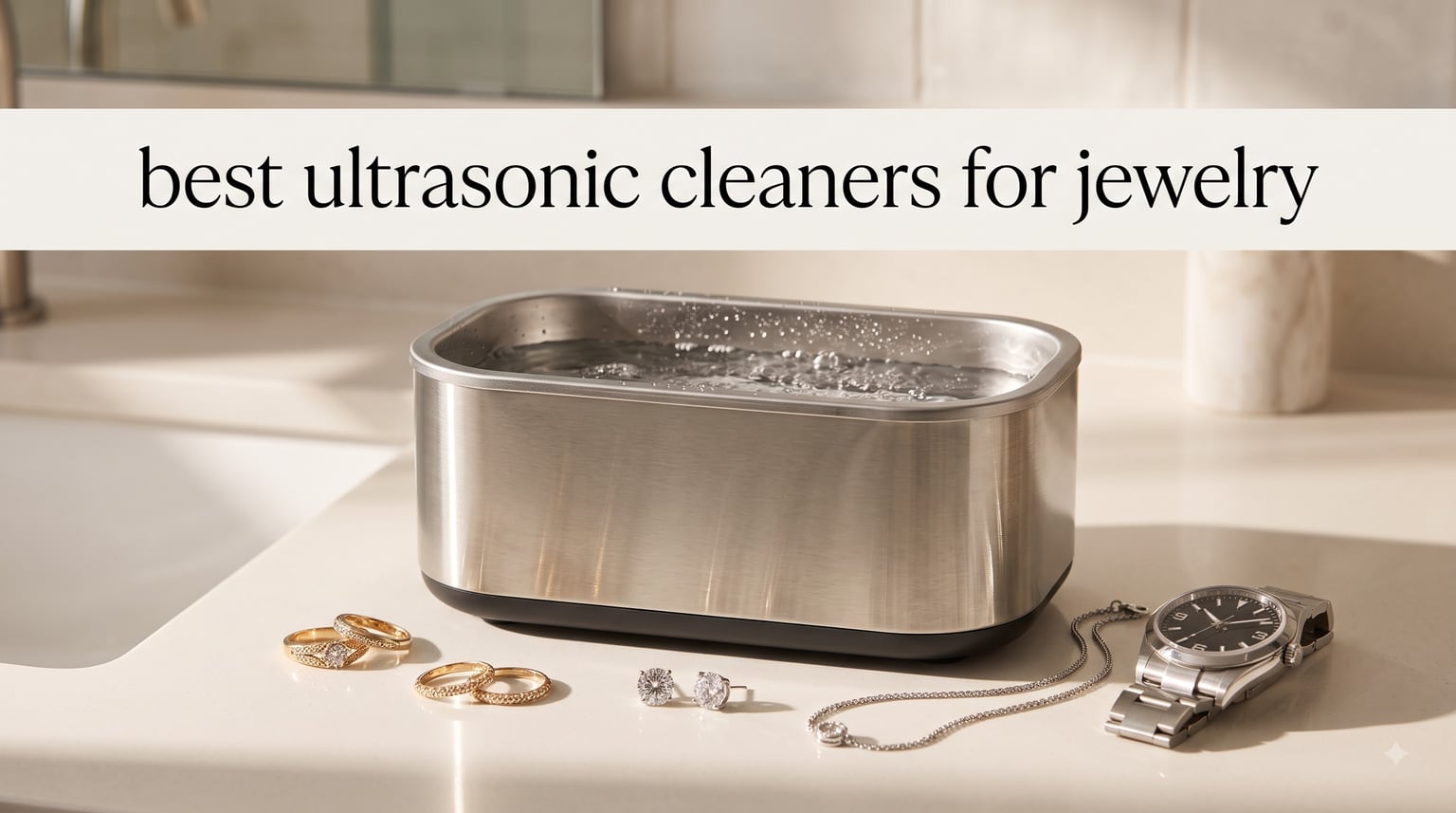 best ultrasonic cleaners for jewelry