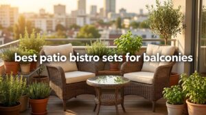best patio bistro sets for balconies