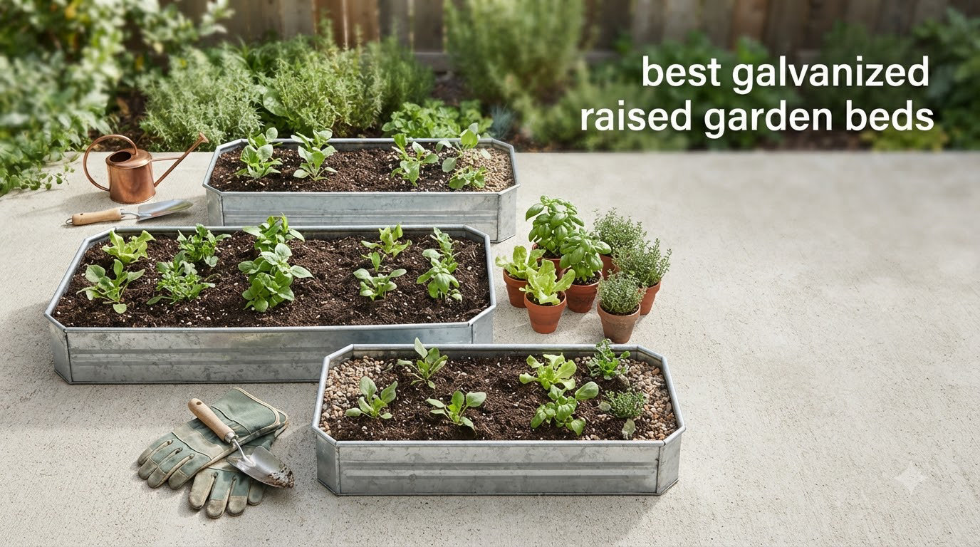 best galvanized raised garden beds