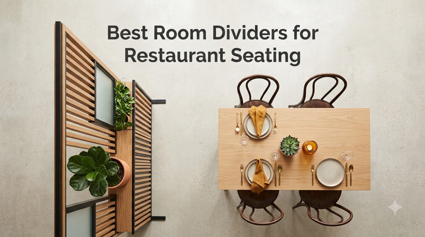 Best Room Dividers for Restaurant Seating