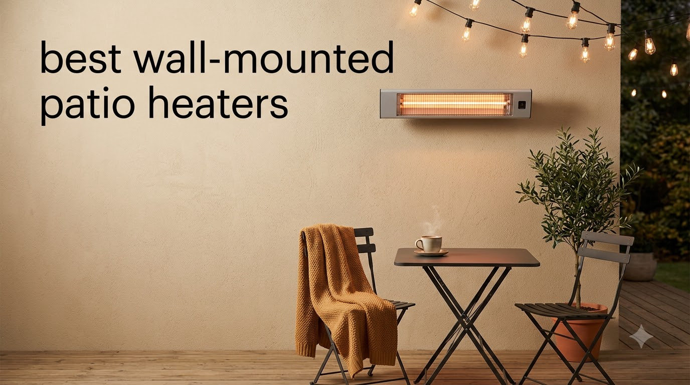 best wall-mounted patio heaters