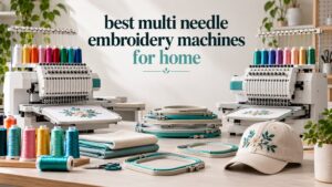 best multi needle embroidery machines for home