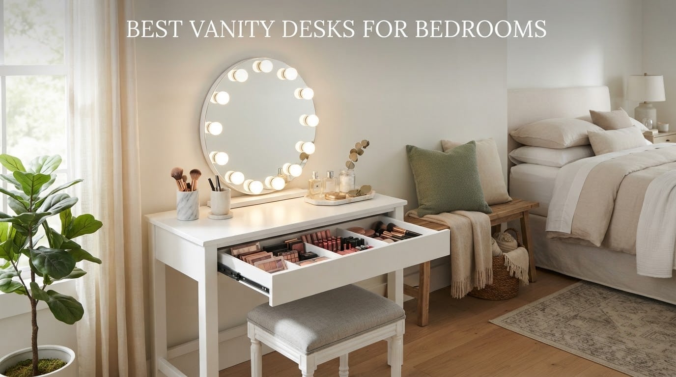 best vanity desks for bedrooms