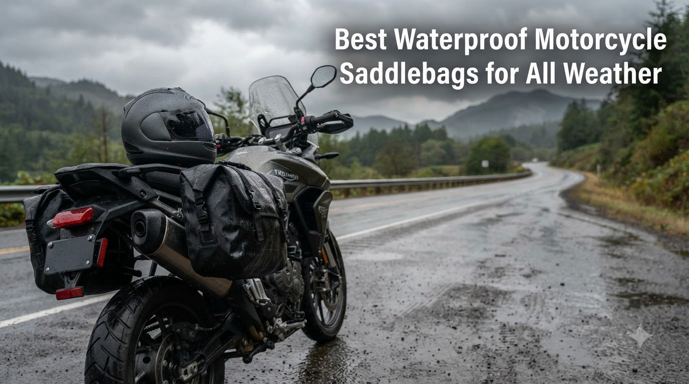 Best Waterproof Motorcycle Saddlebags for All Weather
