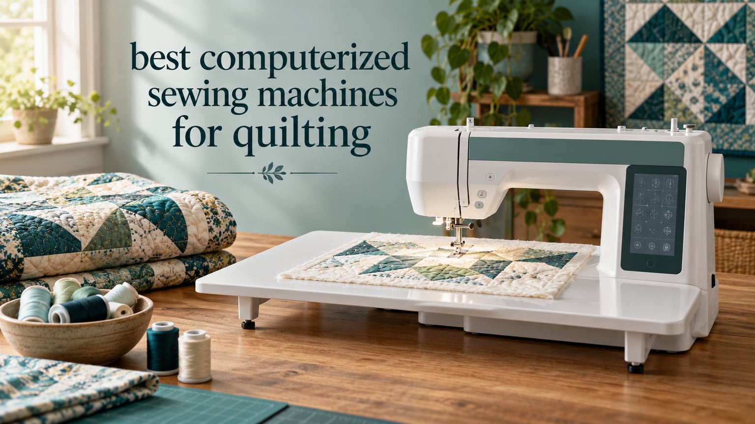 best computerized sewing machines for quilting