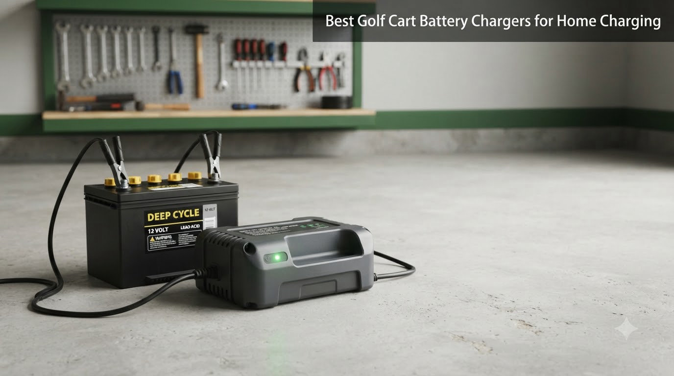 Best Golf Cart Battery Chargers for Home Charging