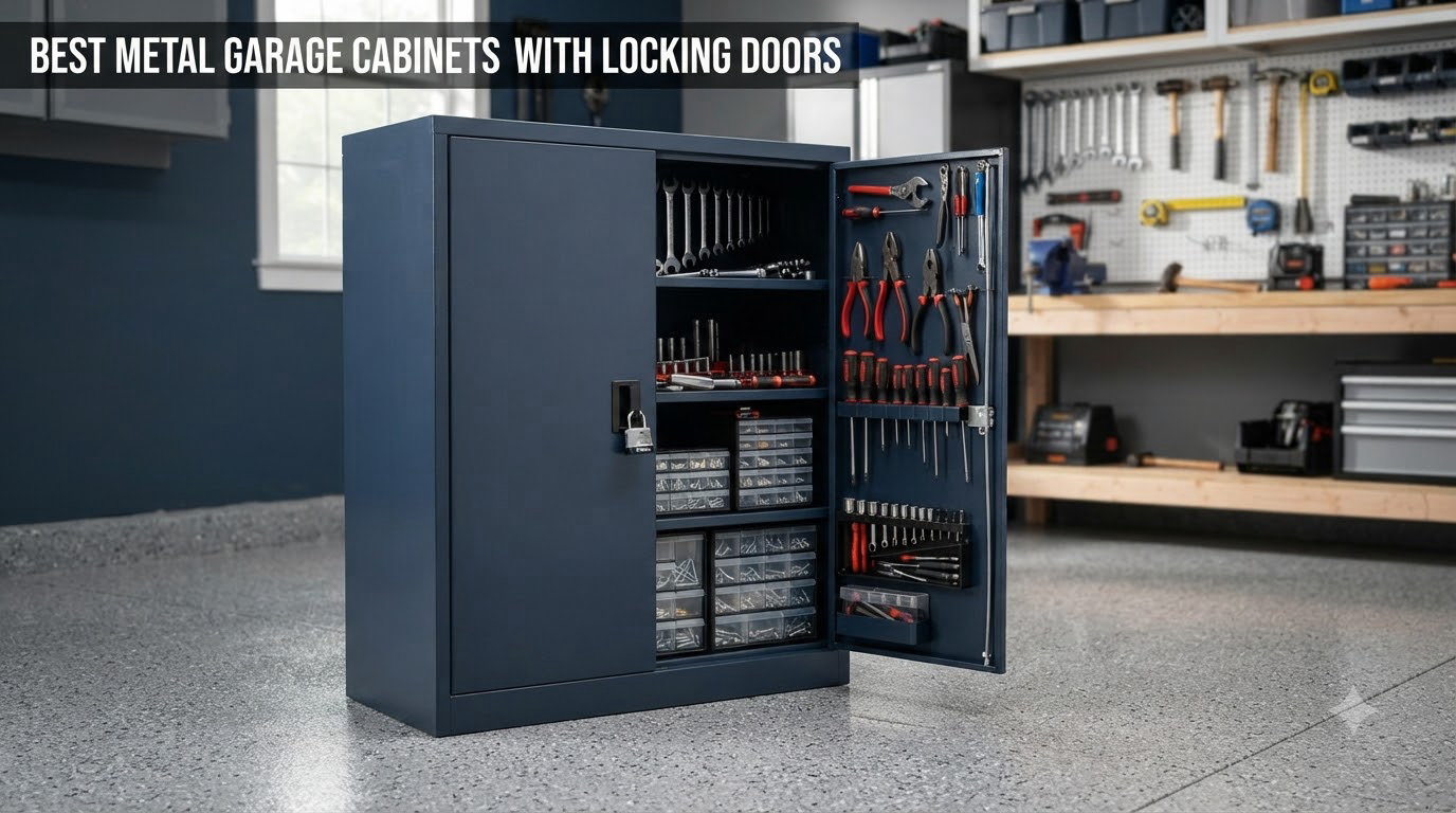 Best Metal Garage Cabinets With Locking Doors
