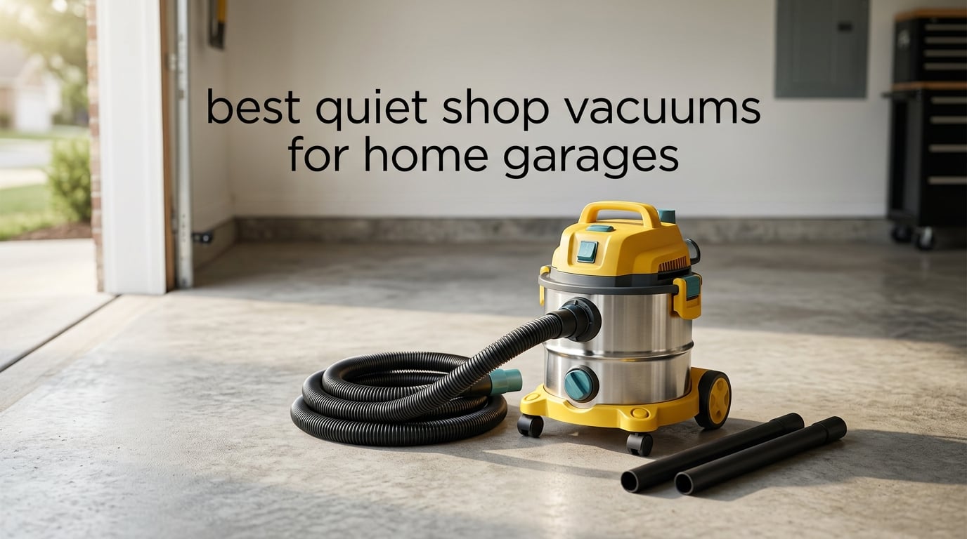 best quiet shop vacuums for home garages