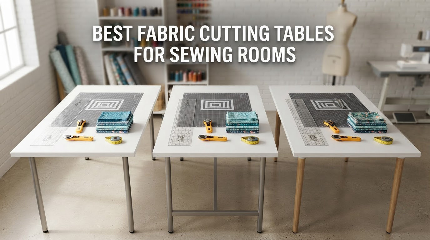 best fabric cutting tables for sewing rooms