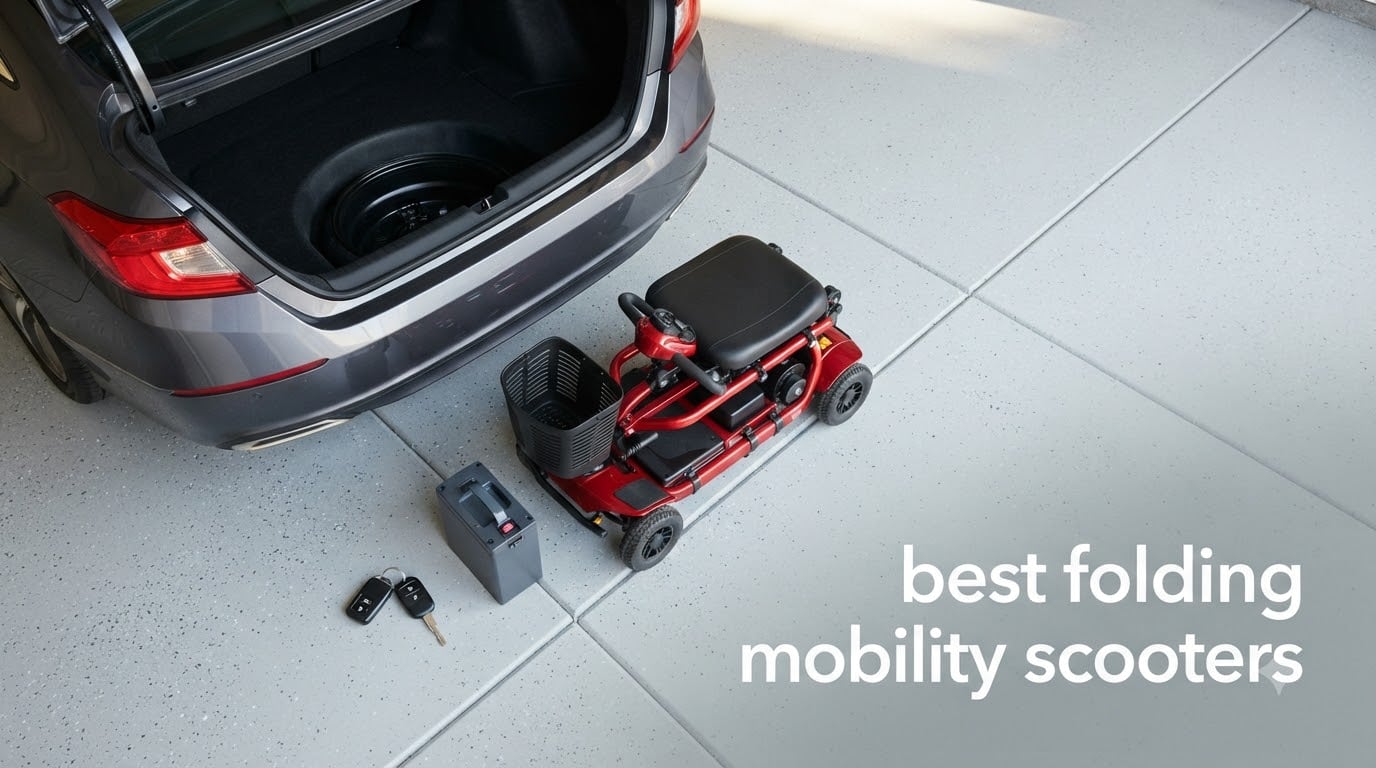 best folding mobility scooters