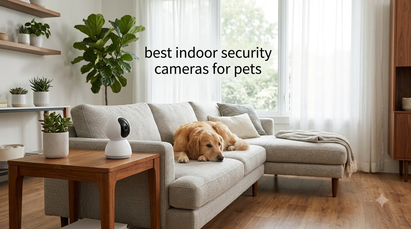 best indoor security cameras for pets