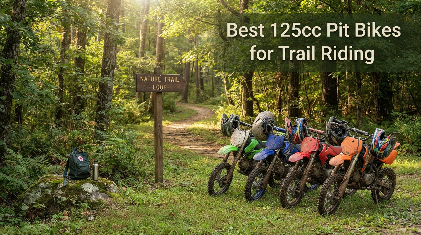 Best 125cc Pit Bikes for Trail Riding