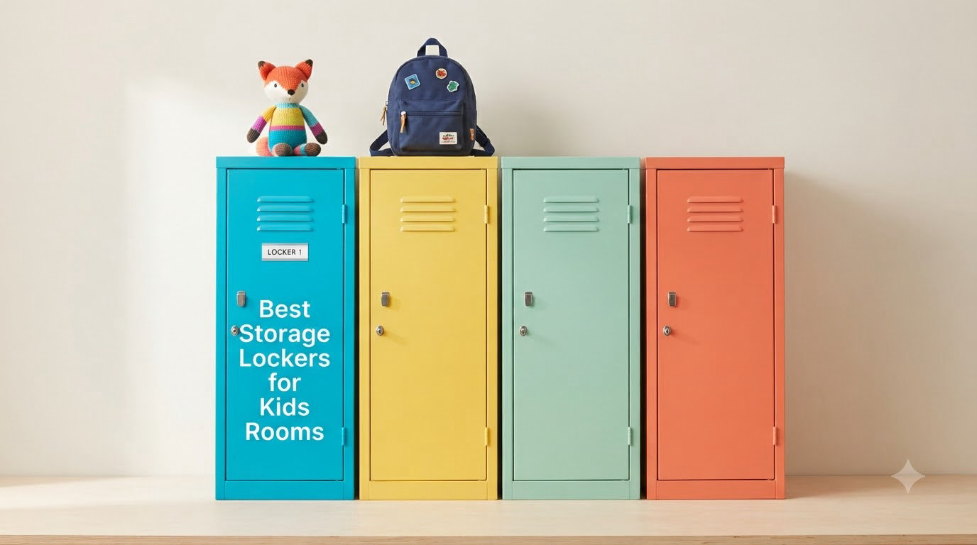 Best Storage Lockers for Kids Rooms