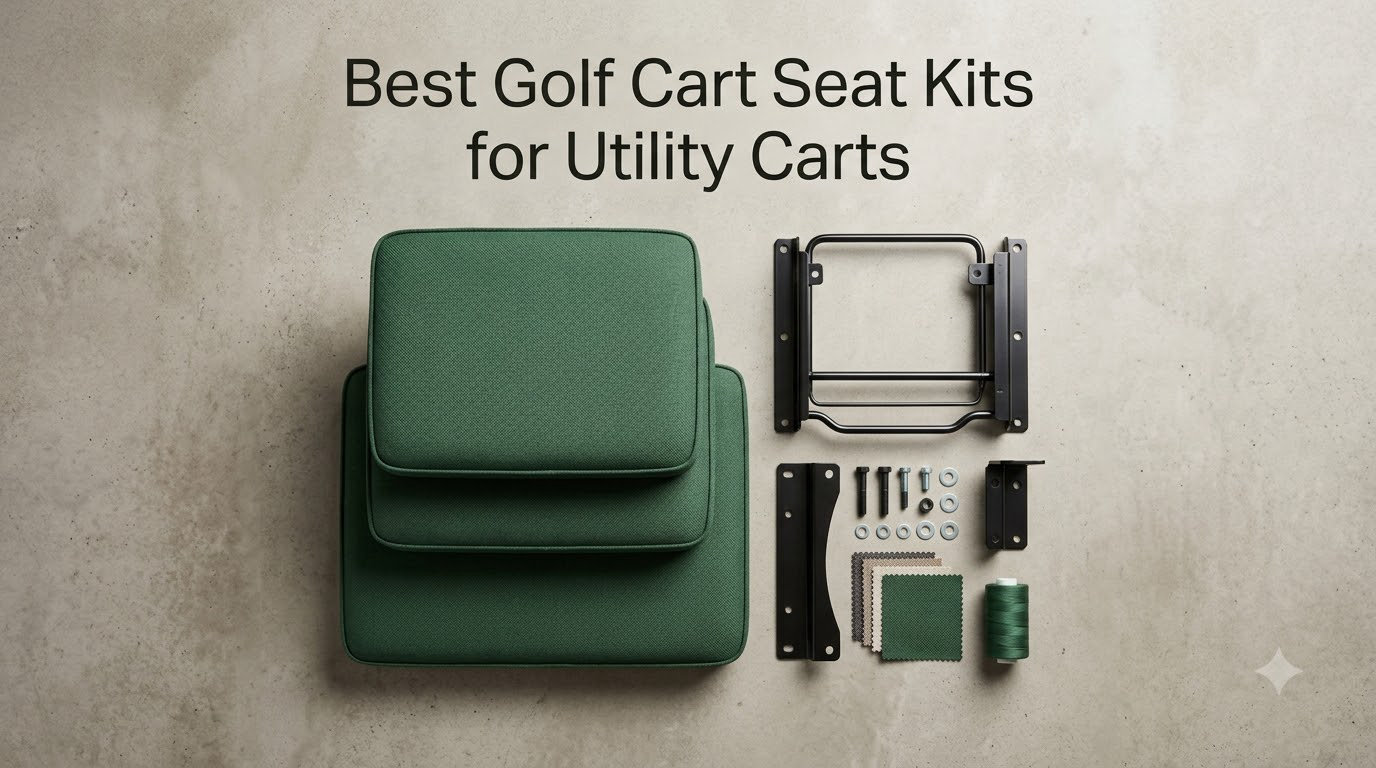 Best Golf Cart Seat Kits for Utility Carts
