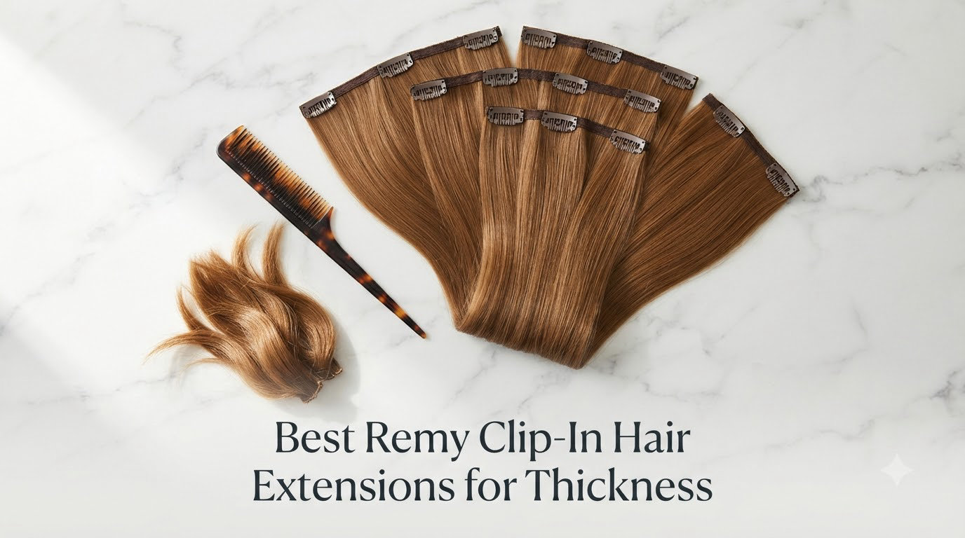Best Remy Clip-In Hair Extensions for Thickness