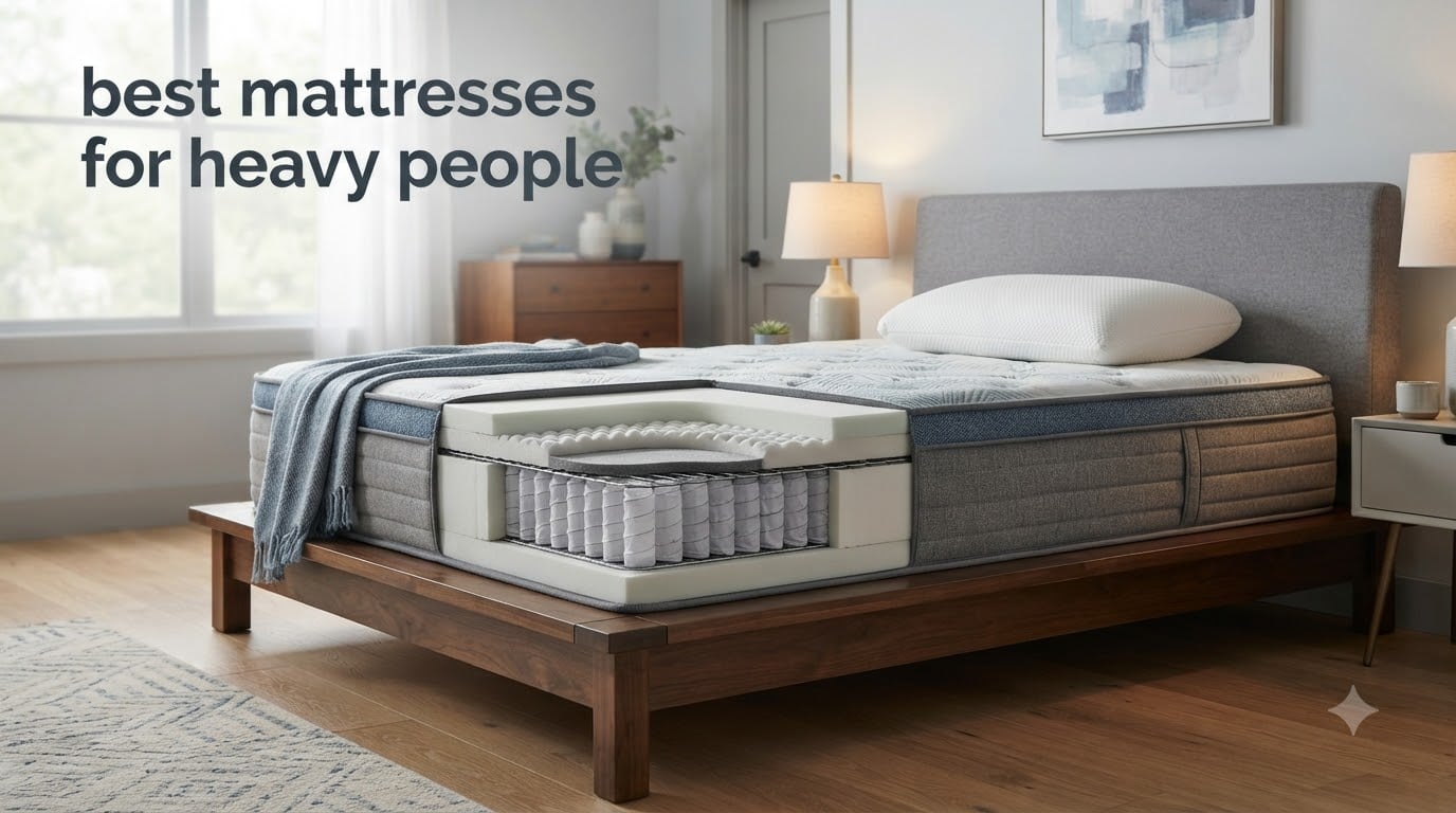 best mattresses for heavy people