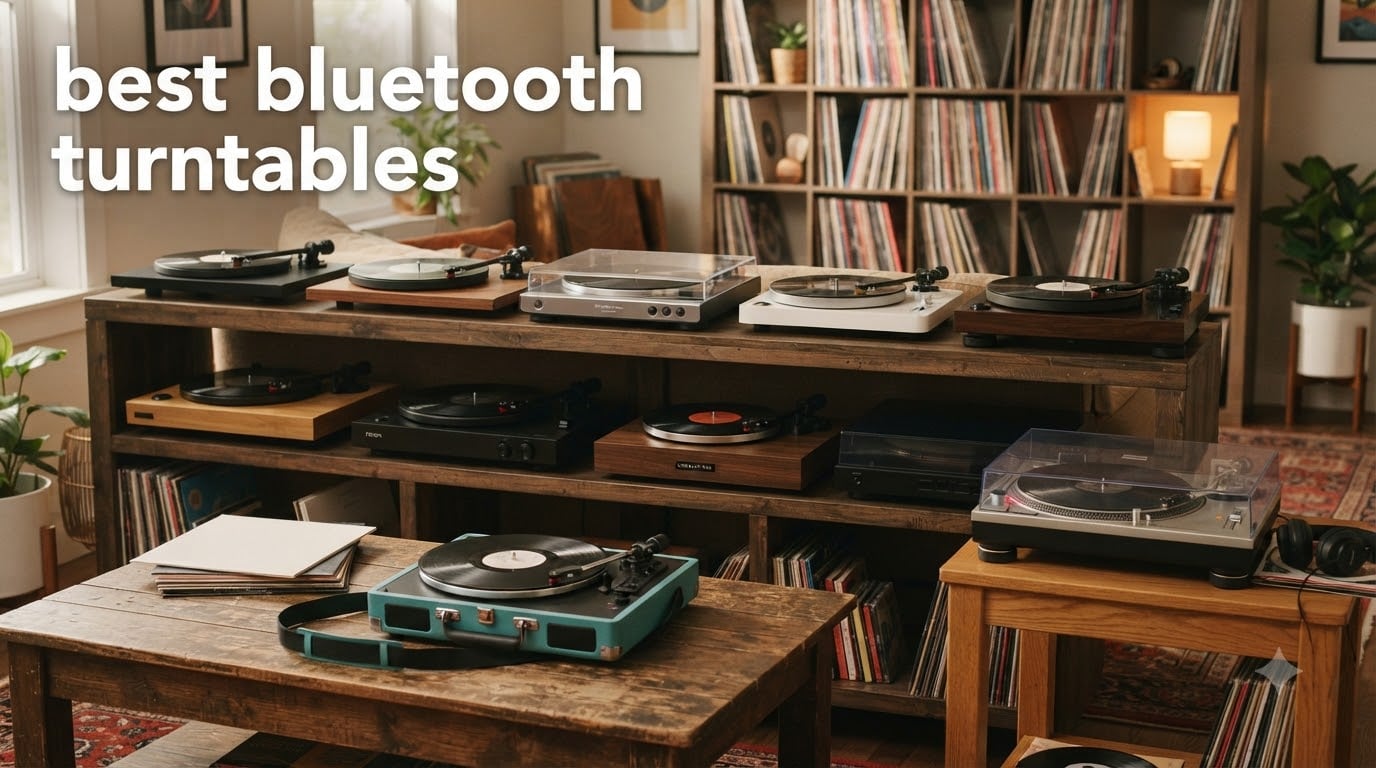 best bluetooth turntables